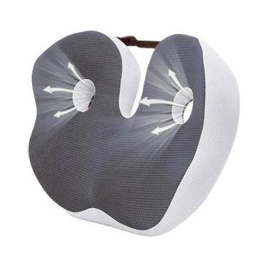 Imagem de Almofada De Espuma Viscoelástica Para Cadeira De Escritório: Alívio Da