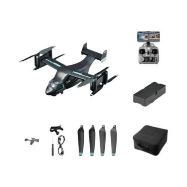 Imagem de Câmera 4K HD Helicóptero RC JIKEFUN LM19 Max Osprey UAV Quadcopter Bru