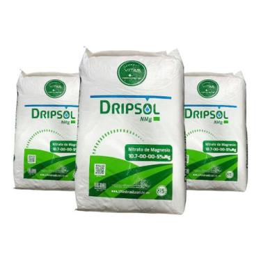 Imagem de Adubo Dripsol Nitrato de Magnésio 1,5kg  Nutrição Rápida e Eficiente p