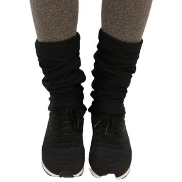 Imagem de Polaina Feminna Com Fleece Interno Para Treino Fitness Frio-Feminino