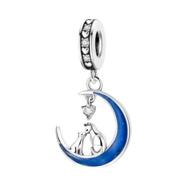 Imagem de Pingentes De Osso De Patinha De Bulldog Francês Em Prata 925 Para Joia