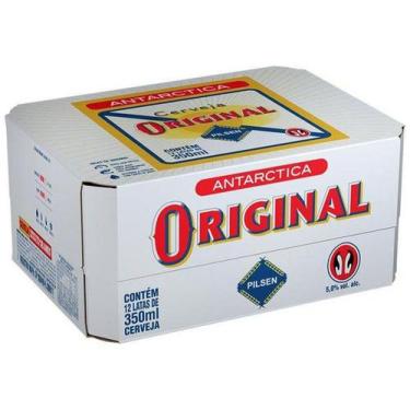 Imagem de Cerveja Original Pilsen 350ml Lata Pack 12 Unidades