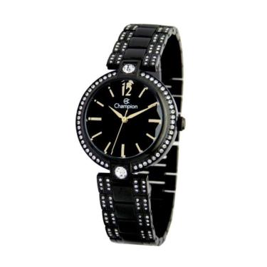 Imagem de Relógio Champion Feminino Ref: Cf25045P Fashion Black