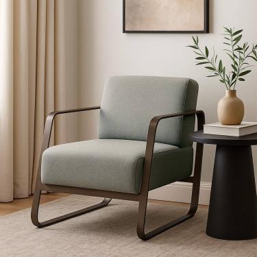 Imagem de Poltrona Mumbai em Madeira de Eucalipto Movellu Home