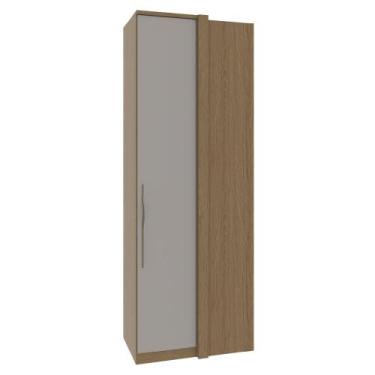 Imagem de Guarda Roupa Modulado 01 Porta 234cm Canto Reto Setiba - Móveis Rimo, 