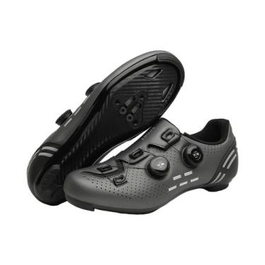 Imagem de Sapatos De Ciclismo Para Homens E Mulheres, Tênis De Bicicleta Com Tra