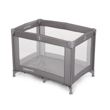 Imagem de Berço Portátil e Cercadinho Galzerano Basic Cinza