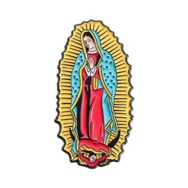 Imagem de Broche De Metal Esmaltado Retrô Mexicano Vintage Para Chapéu, Distinti