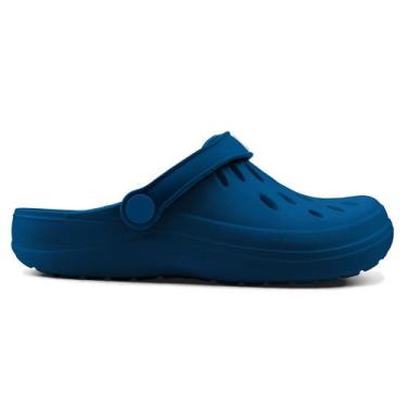 Imagem de Babuche Feminina Boa Onda Easy Super Leve Vazada 2402-110, Azul, 36