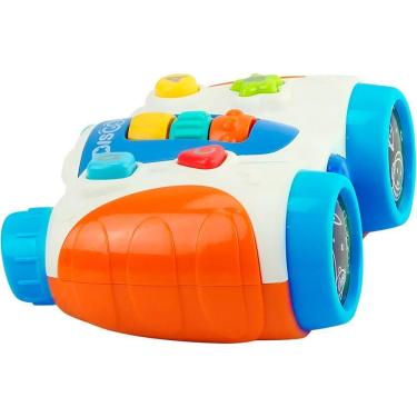 Imagem de Binóculo Musical Infantil Com Luz Som Criança Bebê - Luzes, Sons E Diversão Para Pequenos Exploradores