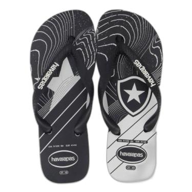 Imagem de Chinelo Havaianas Top Times Brasileiros Botafogo Licenciado Unissex (Branco, BR, Adulto...