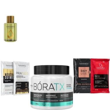 Imagem de Borabella Bóratx Realinhamento 1kg + Óleo Argan 7ml + Sachês