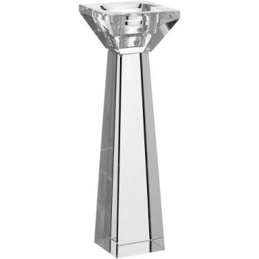 Imagem de Castiçal 21X6X6Cm Cristal Transp - NH