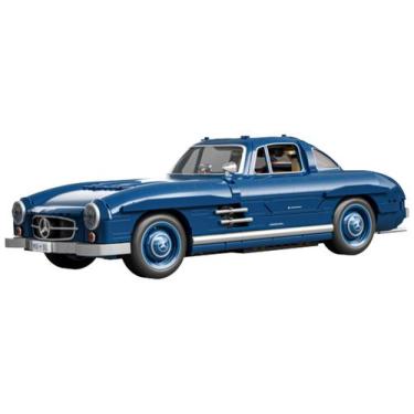 Imagem de Blocos de Montar Mega Hotwheels Mercedes-Benz 300  - SL 1954 1500 Peça