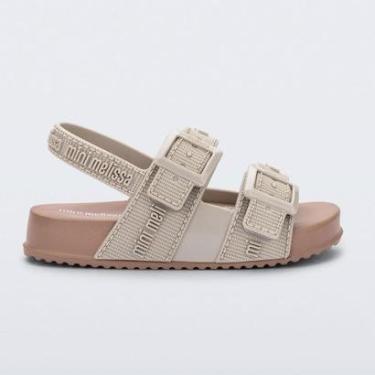 Imagem de Sandália Mini Melissa Cozy M-Lover Infantil Marrom-Feminino