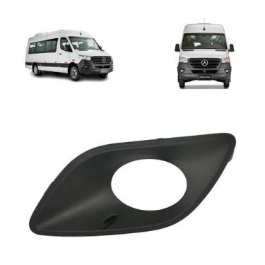 Imagem de Moldura farol de milha mercedes benz sprinter 2020 a 2024 lado direito