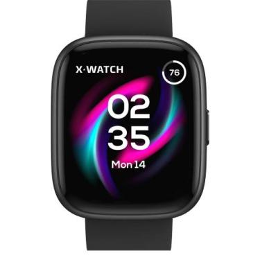 Imagem de X-Watch 1.8 XSWUQPI001A  IP68, ligações e Alexa. Seu dia mais smart. C
