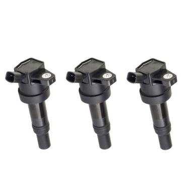 Imagem de Kit com 3 Bobinas de Ignição Hyundai Hb20 Picanto 1.0 3cc 2730104000 -