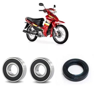 Imagem de Rolamentos Roda Dianteira Shineray Wave Kit - AD Parts