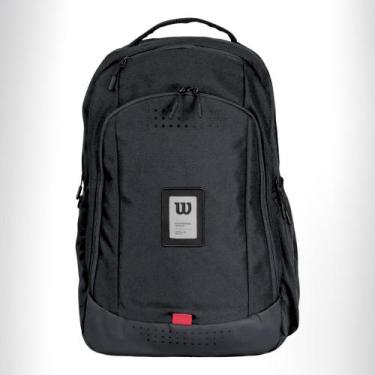 Imagem de Mochila de Costas Wilson Notebook Reforçada Escolar Casual Cor:Preto, 