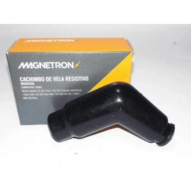 Imagem de Cachimbo Vela Resistivo Honda Cg Fan Bros 150 Bros 125 - Magnetron