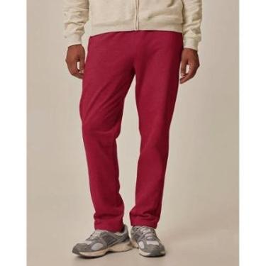 Imagem de CALÇA MASCULINO MALWEE MOLETOM TRADICIONAL 1000006672 CARMIN-Masculino