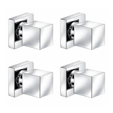 Imagem de Kit 4 Acabamentos Para Registro Quadrado Padrão Deca - Sollux