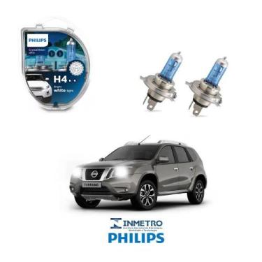 Imagem de Lâmpadas Farol Nissan Terrano Philips H4 CrystalVision