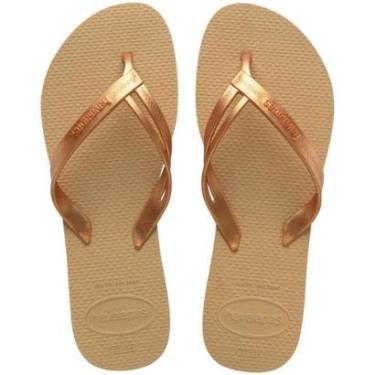 Imagem de Chinelo Feminino Havaianas Básico Casual Elegance-Unissex