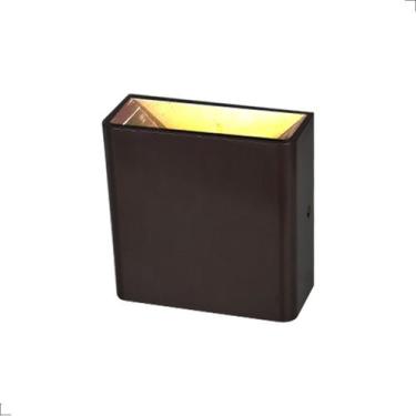 Imagem de Arandela Basic Moderna Para Área Externa Muro Varanda 3W 3000K IP65 - 