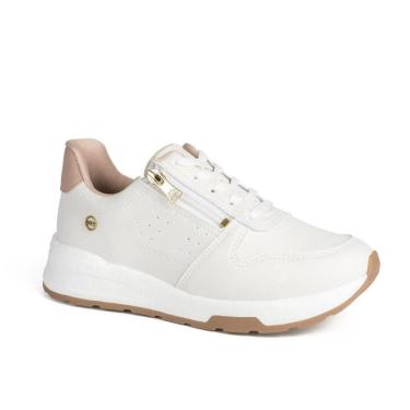 Imagem de Tênis Feminino Casual D0712-0001 Dakota - Branco-Feminino