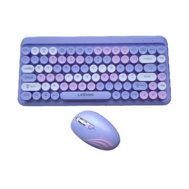 Imagem de Kit Teclado E Mouse Wireles Sem Fio Usb Bluetooth LEY-176A - lehm