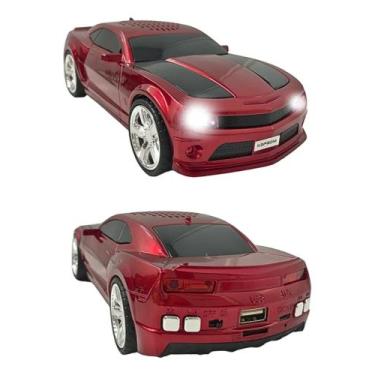 Imagem de Caixa De Som Portátil Bluetooth Usb Fm Modelo Carrinho - inova
