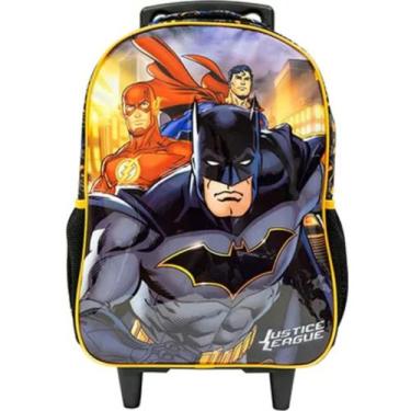 Imagem de Mochila infantil com rodinha liga da justica r - XERYUS