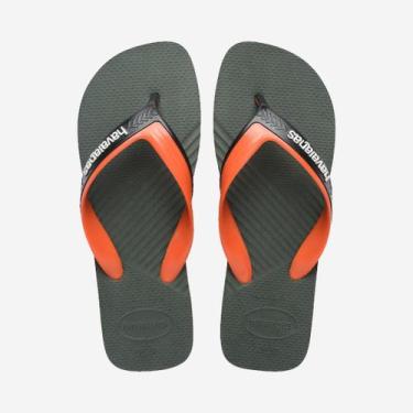 Imagem de Chinelo Havaianas Dual Verde, Verde oliva, 39/40
