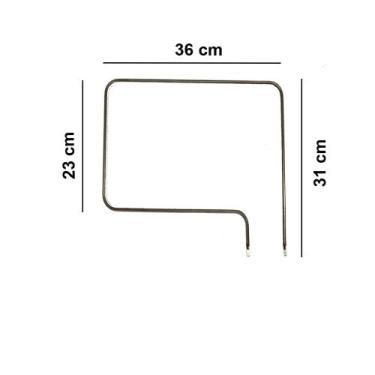 Imagem de ResistênciaElétricaparaFornoFischer500W220V-Fischer-Tecnolar