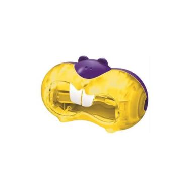 Imagem de Apontador c/ Depósito Croc Croc Twist 2 Furos Maped, Amarelo