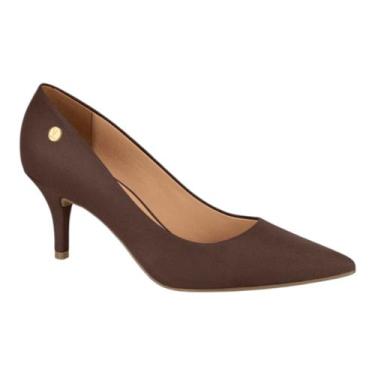Imagem de Sapato Bico Fino Social Feminino Scarpin Vizzano Salto Fino Original, 