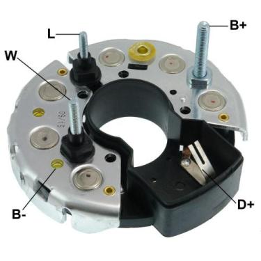 Imagem de RETIFICADOR ALTERNADOR para CASE W18D W20D 93/94 KOMATSU D30 - GAUSS
