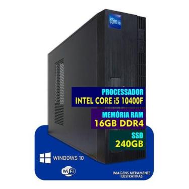 Imagem de Computador Slim Cpu Core I5 10400f 16gb Ram Ssd 240gb Wifi - PRIME SHO