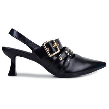 Imagem de Sapato Feminino Bebecê Preto - T3814, 35, Preto