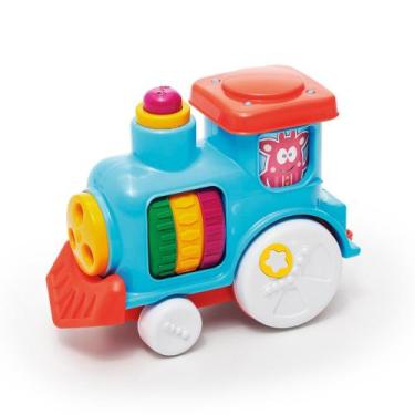 Imagem de Brinquedo Infantil Trenzinho Anima Trem com Som TaTeTi
