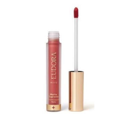 Imagem de Batom Líquido Matte Supreme Rosado Suave 4,0ml - Eudora