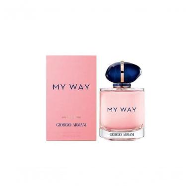 Imagem de Perfume My Way Feminino Eau de Parfum Amadeirado Floral Recarregavel 90ML Armani