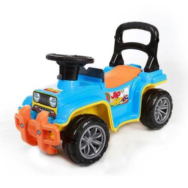 Imagem de Carrinho de Passeio Jip Jip Colorido 2 em 1 Maral