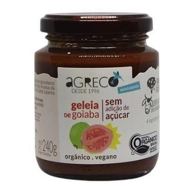 Imagem de Geleia de Goiaba Orgânica Sem Adição de Açúcar Agreco 240g
