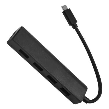 Imagem de Hub USB-C 3.0 A-HUB15 4 Portas Alta Velocidade Preto Satellite para Notebook e Desktop