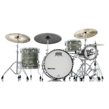 Imagem de Bateria Pearl President Deluxe Desert Ripple com Bumbo 22, Tom 13 e Su