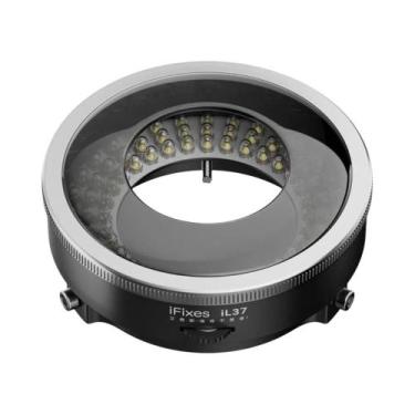 Imagem de Luz De Anel LED Polarizada Ajustável Para Microscópio Com Abertura Rot