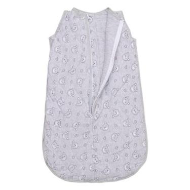 Imagem de Saco de dormir para bebê com ziper em algodão - Incomfral
